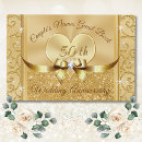 Search for 50th anniversary guest books Elegant