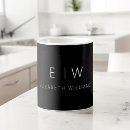 Search for monochrome mugs Clean simple