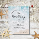 Search for destination wedding reception invitations Beach
