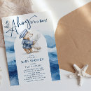 Search for ahoy its a baby boy shower invitations Blue