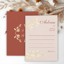 Search for floral wedding advice cards Simple