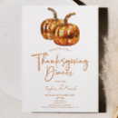 Search for pumpkin thanksgiving invitations Thanksgiving dinner party