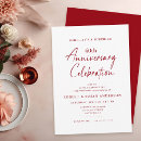 Search for ruby wedding anniversary invitations Elegant