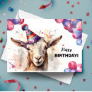 Search for happy goat cards Party
