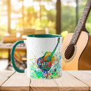 Search for red guitar mugs Yellow