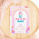 Search for 6th birthday invitations Daisy