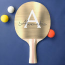 Search for gold ping pong paddles Elegant