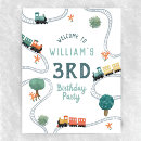 Search for train birthday party posters Cute