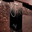 Search for pink glitter gift bags Girly