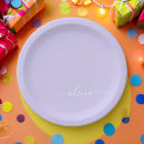 Search for purple sweet 16 plates Glitter