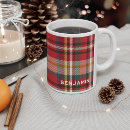 Search for plaid christmas mugs Elegant