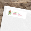 Search for mistletoe return address labels Classic