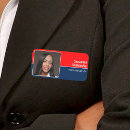 Search for red white blue name tags Political