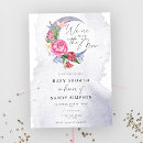 Search for baby moons invitations Floral