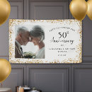 Search for 50th anniversary banners Glitter