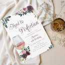Search for wine tasting birthday invitations Elegant