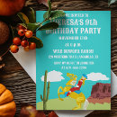 Search for rodeo style invitations Wild west