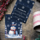 Search for snowman christmas invitations Snowflakes