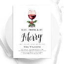 Search for wine dinner invitations Minimalist