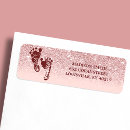 Search for feet return address labels Footprints