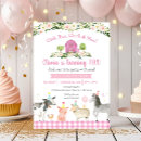 Search for pink farm invitations Calling all party animals
