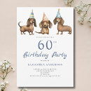 Search for dachshund birthday invitations Fun