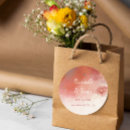 Search for desert wedding stickers Burnt orange