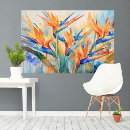Search for bird of paradise art Watercolor