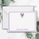 Search for bouquet note cards Purple