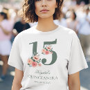 Search for quinceanera tshirts Elegant