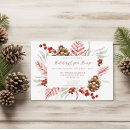 Search for florals christmas invitations Botanical