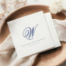 Search for monogrammed monogram initial letter napkins Elegant