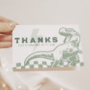 Search for dinosaur thank you cards Dino party