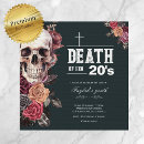Search for death to her 20s invitations Funny