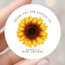 Search for sunflowers stickers Watercolor