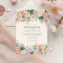 Search for floral 90th birthday invitations Feminine