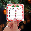 Search for naughty or nice stickers Funny