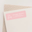 Search for baby return address labels Girl
