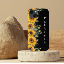Search for vintage sunflower cases Black