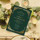 Search for green 30th birthday invitations Chic