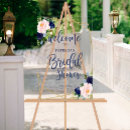 Search for navy and blush wedding signs Bridal shower