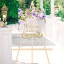 Search for quinceanera welcome signs Purple