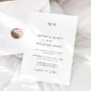 Search for classy invitations Minimal