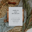 Search for simple white wedding invitations Boho