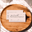 Search for hair salon appointment cards Modern