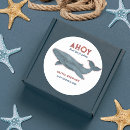 Search for baby whale stickers Boy baby shower