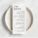 Search for boho wedding menus Simple