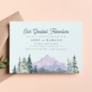 Search for mountain baby shower invitations Rustic