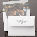 Search for save the date envelopes Elegant typography