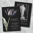Search for tulip photos invitations In loving memory